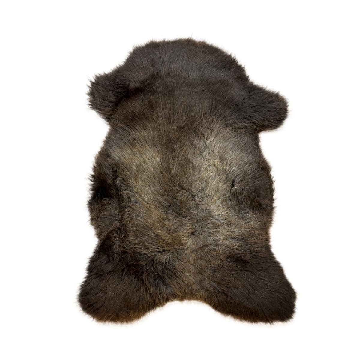 Blauwe Texelaar Schapenvacht - Zeer Exclusief 110x85 cm.)