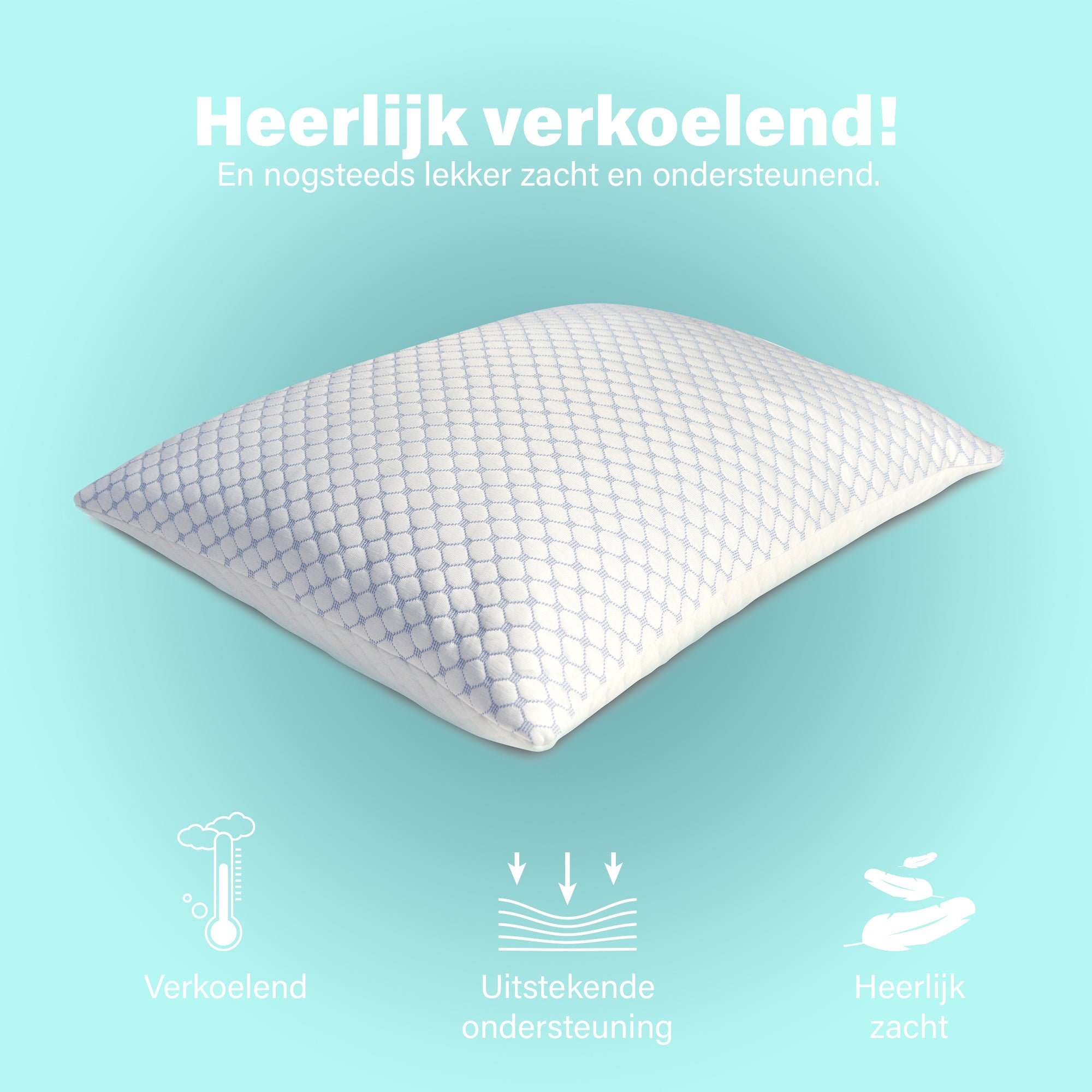 My CloudyDream - verstelbaar hoofdkussen - Memory foam - cooling