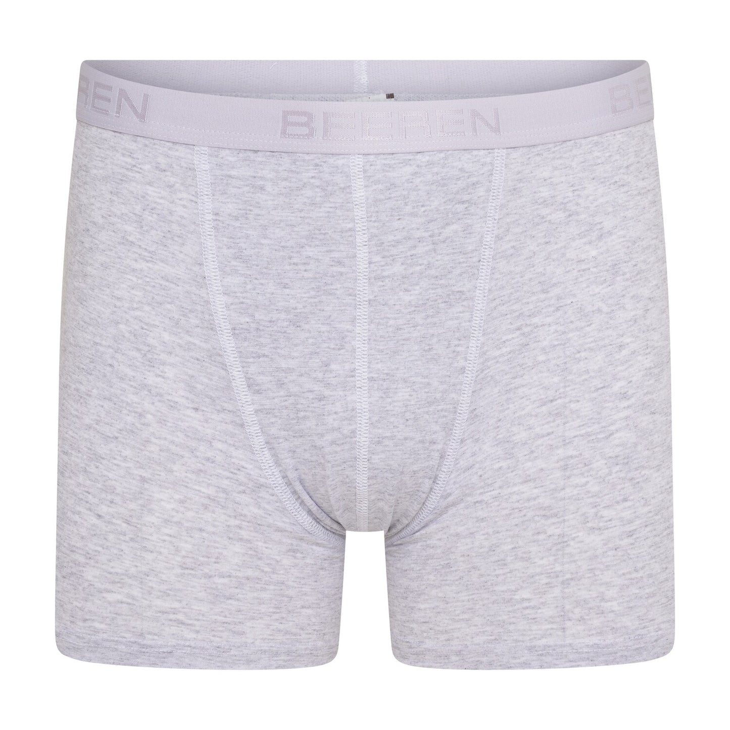 Beeren Heren Boxer met Gulp - Comfort Fit - Melee - Grijs - 2-Pack